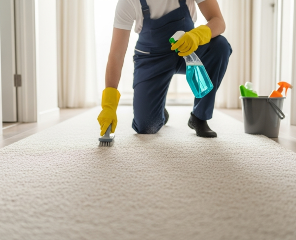 Hallway Carpert Cleaning