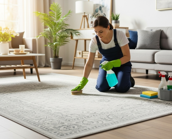 Living Room Carpert Cleaning